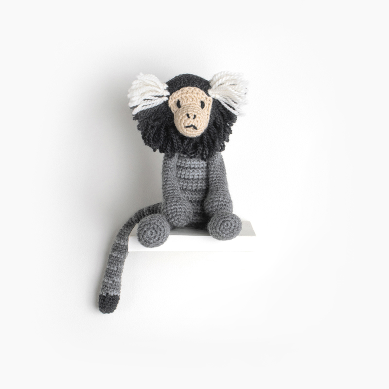 marmoset, eds animals, edwards crochet, edwards menagerie, kerry lord